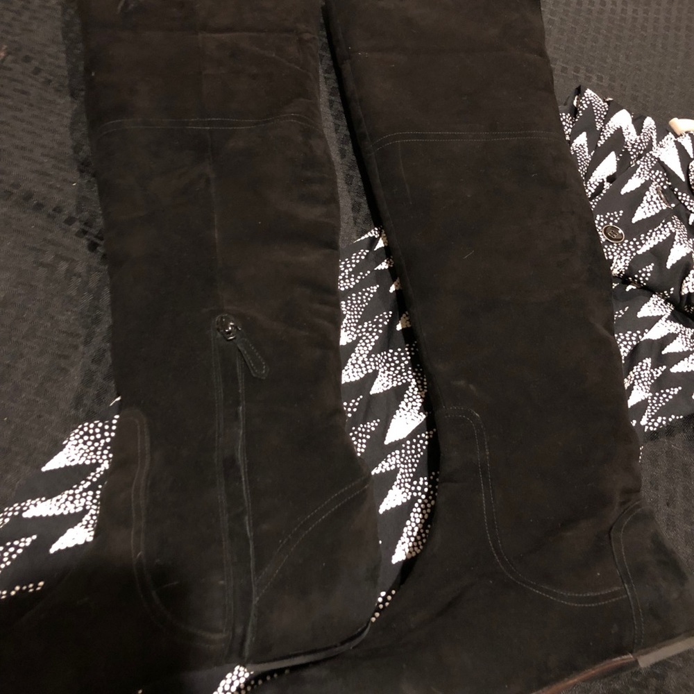 EUC Cole Haan over-the-knee faux suede boot